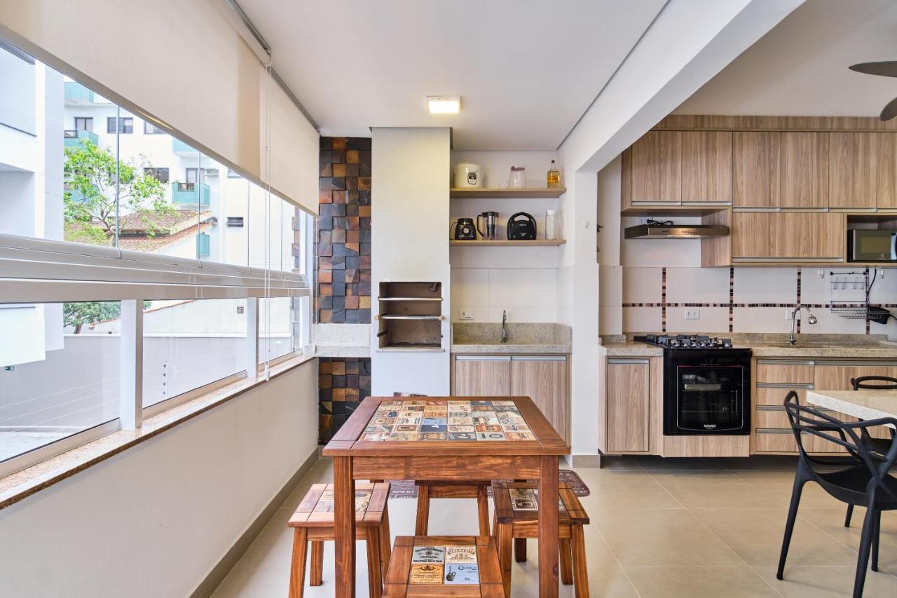 Orla Ubatuba 300 Metros - Ar Condicionado, Varanda Gourmet Exteriör bild
