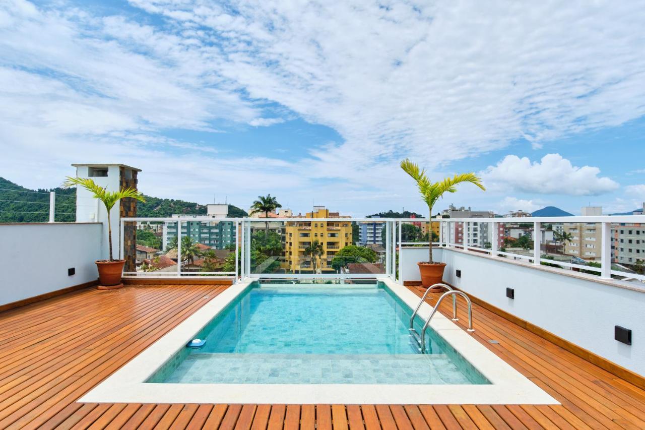 Orla Ubatuba 300 Metros - Ar Condicionado, Varanda Gourmet Exteriör bild
