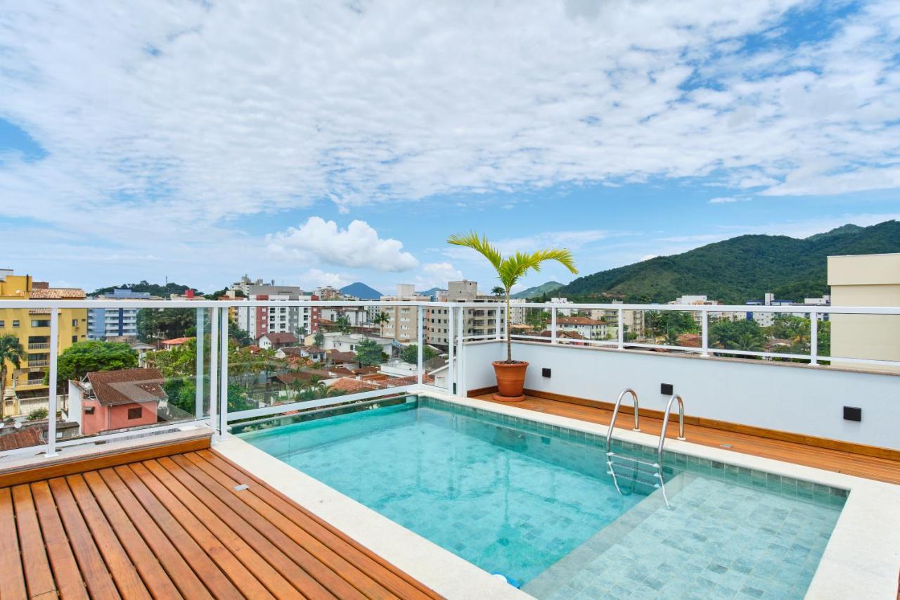 Orla Ubatuba 300 Metros - Ar Condicionado, Varanda Gourmet Exteriör bild