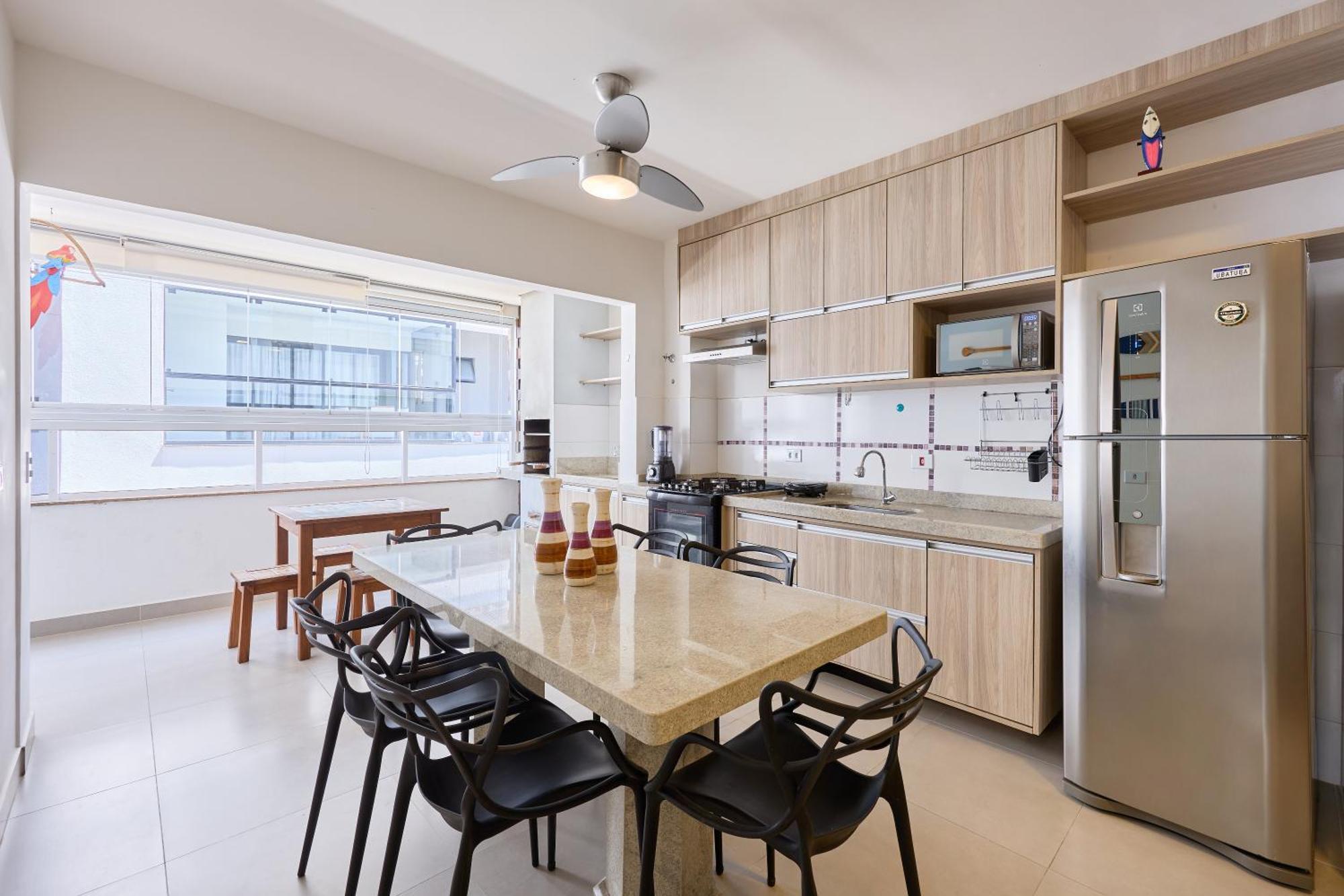 Orla Ubatuba 300 Metros - Ar Condicionado, Varanda Gourmet Exteriör bild